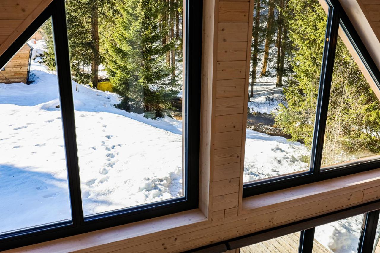 Chalet Belveder Horska Chata Железна-Руда Экстерьер фото